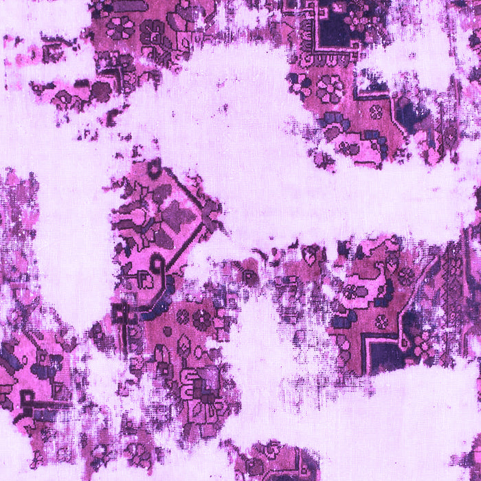 Machine Washable Abstract Purple Modern Area Rugs, wshabs1169pur