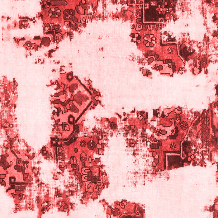 Machine Washable Abstract Red Modern Rug, wshabs1169red