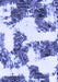 Machine Washable Abstract Blue Modern Rug, wshabs1169blu