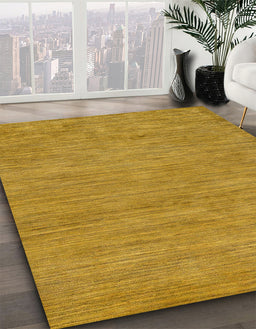Machine Washable Abstract Sedona Brown Rug in a Family Room, wshabs116
