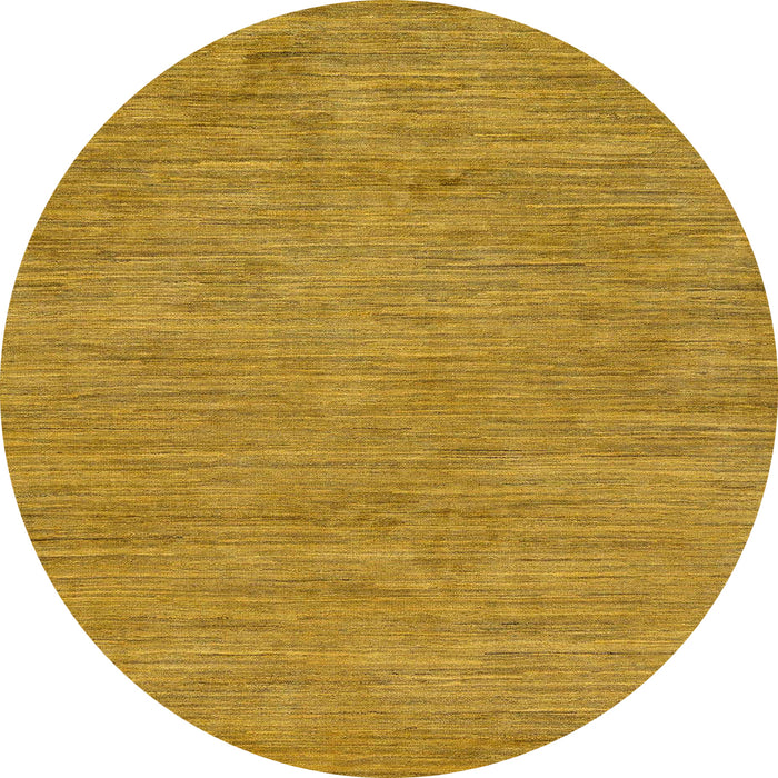 Round Machine Washable Abstract Sedona Brown Rug, wshabs116