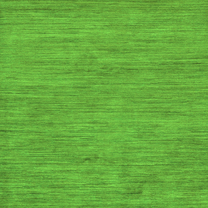 Square Abstract Green Modern Rug, abs116grn