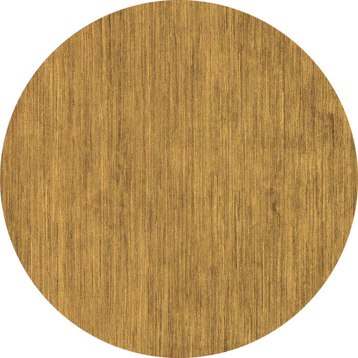 Round Abstract Brown Modern Rug, abs116brn