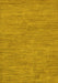 Machine Washable Abstract Yellow Modern Rug, wshabs116yw