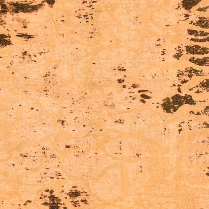 Square Abstract Orange Modern Rug, abs1170org