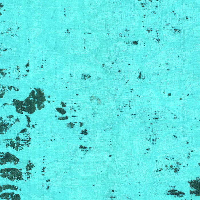 Abstract Turquoise Modern Rug, abs1170turq