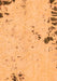 Abstract Orange Modern Rug, abs1170org