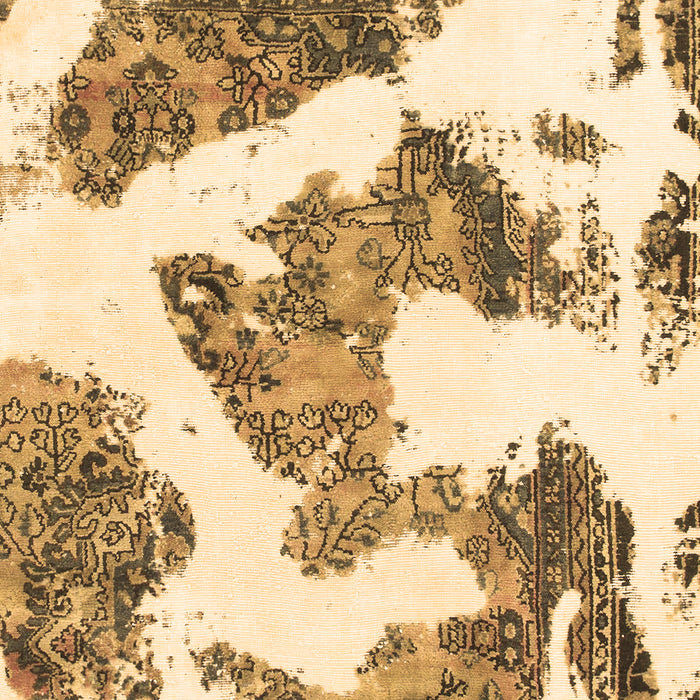 Abstract Brown Modern Rug, abs1171brn