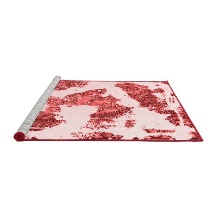 Modern Red Washable Rugs