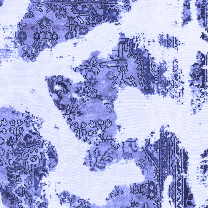 Machine Washable Abstract Blue Modern Rug, wshabs1171blu