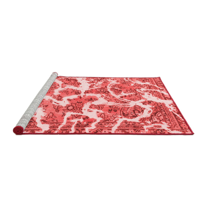 Modern Red Washable Rugs