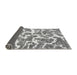 Sideview of Abstract Gray Modern Rug, abs1173gry