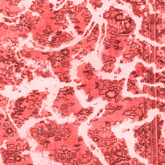 Machine Washable Abstract Red Modern Rug, wshabs1173red