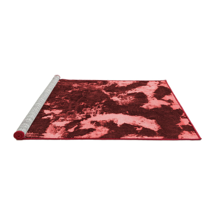 Modern Red Washable Rugs