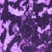 Square Machine Washable Abstract Purple Modern Area Rugs, wshabs1174pur