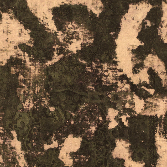 Abstract Brown Modern Rug, abs1174brn