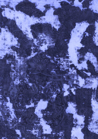 Abstract Blue Modern Rug, abs1174blu