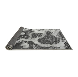 Sideview of Abstract Gray Modern Rug, abs1175gry