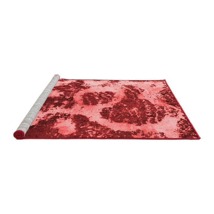 Modern Red Washable Rugs