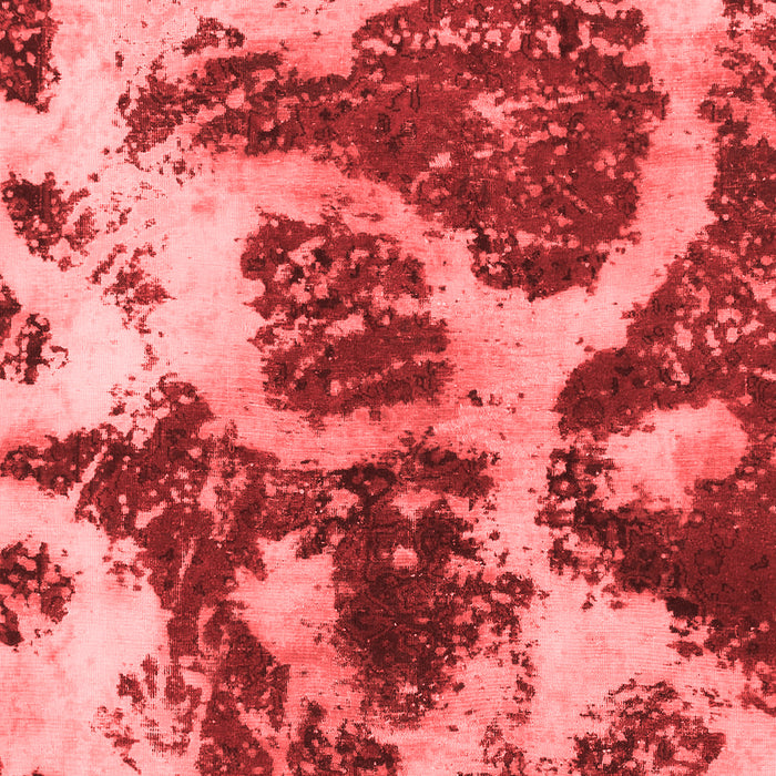 Machine Washable Abstract Red Modern Rug, wshabs1175red