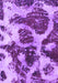 Machine Washable Abstract Purple Modern Area Rugs, wshabs1175pur