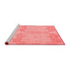 Modern Red Washable Rugs