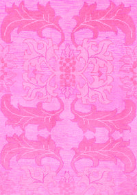 Abstract Pink Modern Rug, abs1176pnk