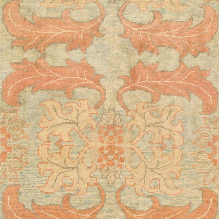Machine Washable Abstract Orange Rug, wshabs1176