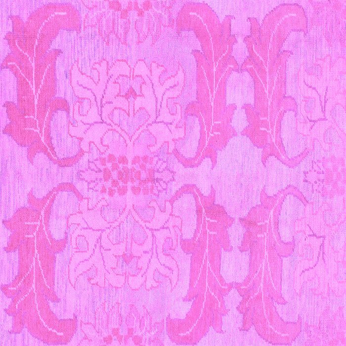 Square Machine Washable Abstract Purple Modern Area Rugs, wshabs1176pur