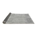 Sideview of Abstract Gray Modern Rug, abs1176gry