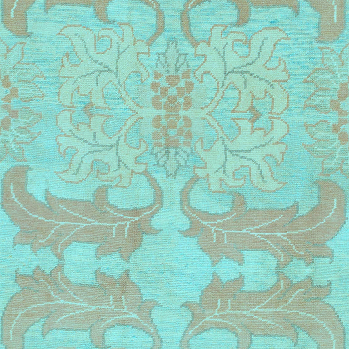 Abstract Light Blue Modern Rug, abs1176lblu