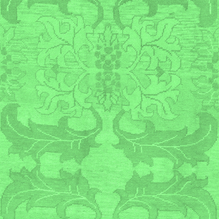 Abstract Emerald Green Modern Rug, abs1176emgrn