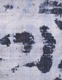 Machine Washable Abstract Blue Rug, wshabs1177