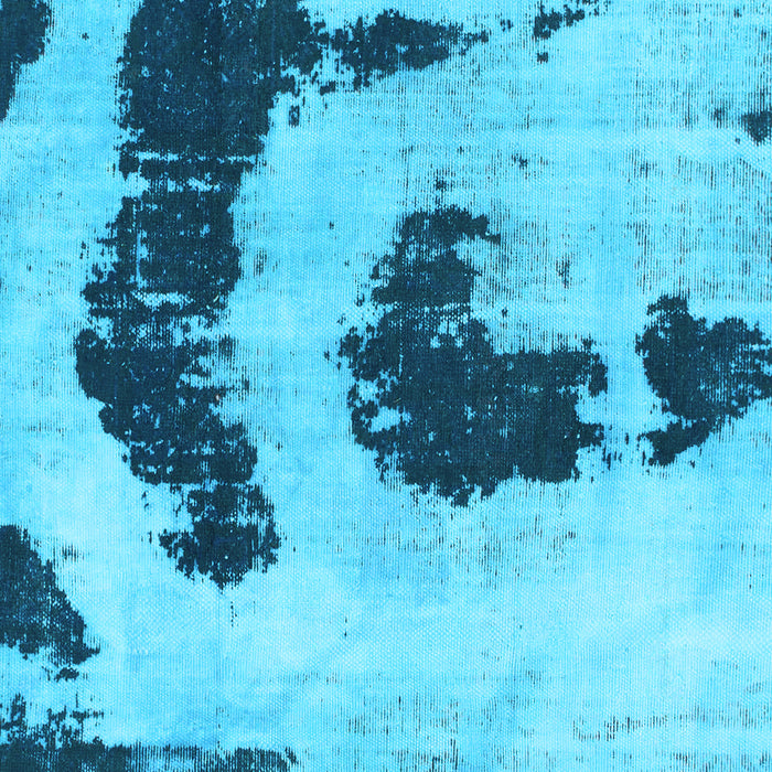 Oriental Light Blue Modern Rug, abs1177lblu