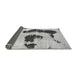 Sideview of Oriental Gray Modern Rug, abs1177gry