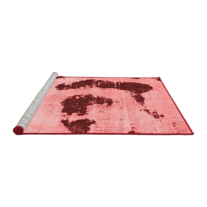 Modern Red Washable Rugs