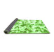 Sideview of Oriental Green Modern Rug, abs1178grn