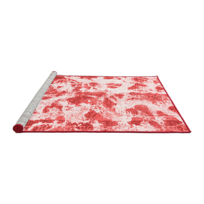 Modern Red Washable Rugs