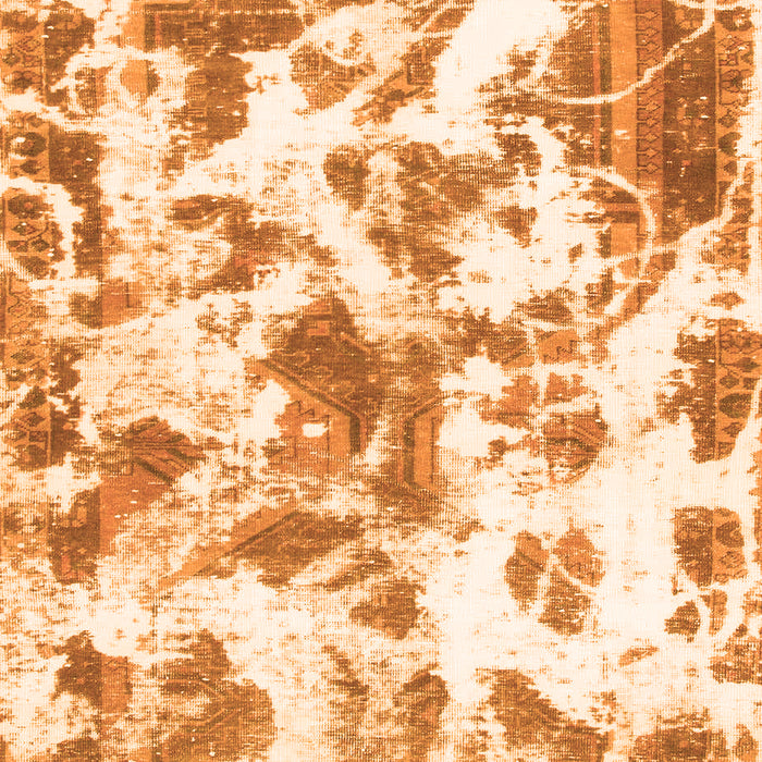 Oriental Orange Modern Rug, abs1178org