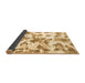 Sideview of Oriental Brown Modern Rug, abs1178brn