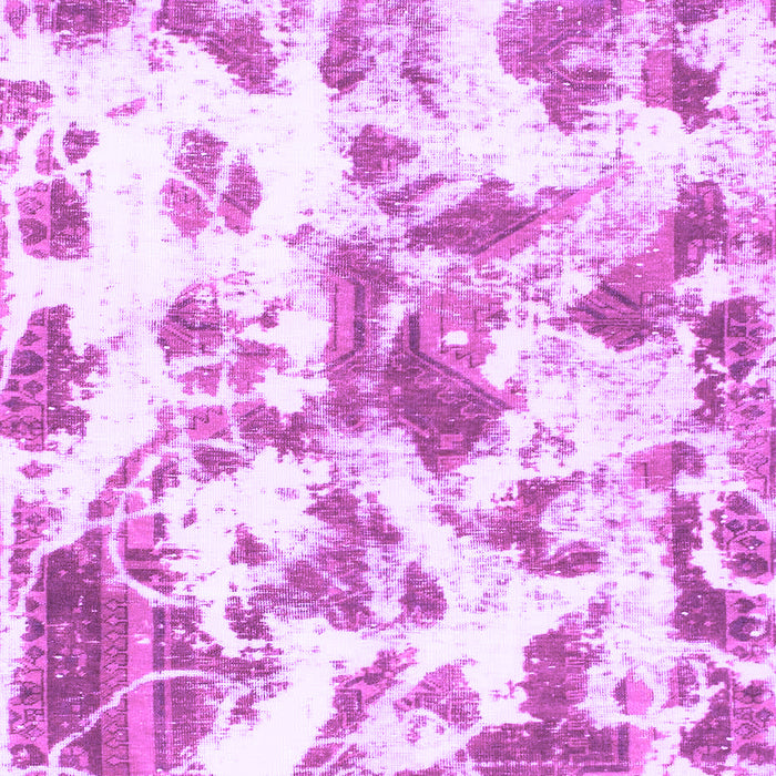 Machine Washable Oriental Purple Modern Area Rugs, wshabs1178pur