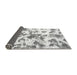 Sideview of Oriental Gray Modern Rug, abs1178gry