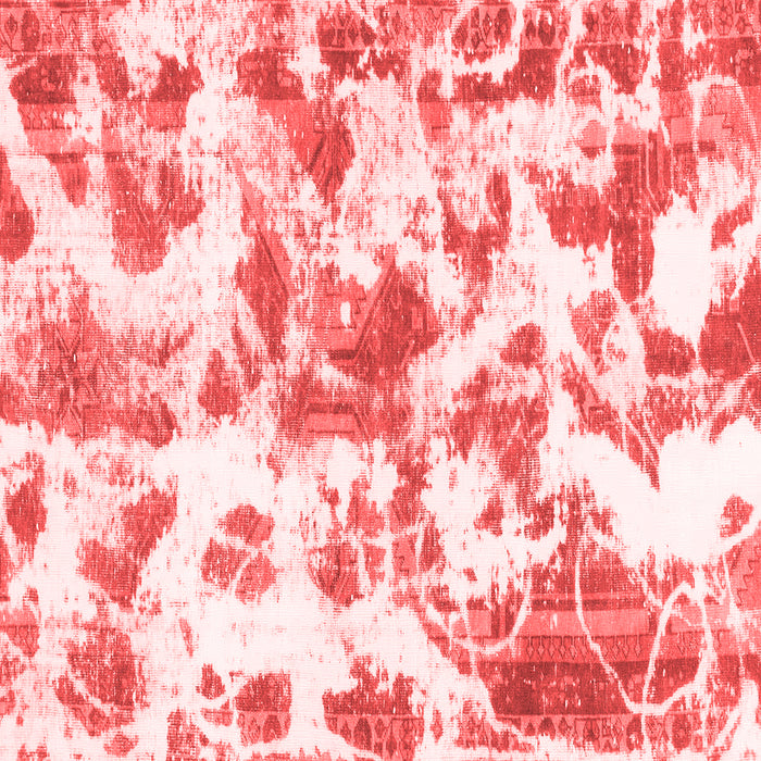 Machine Washable Oriental Red Modern Rug, wshabs1178red