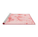 Modern Red Washable Rugs