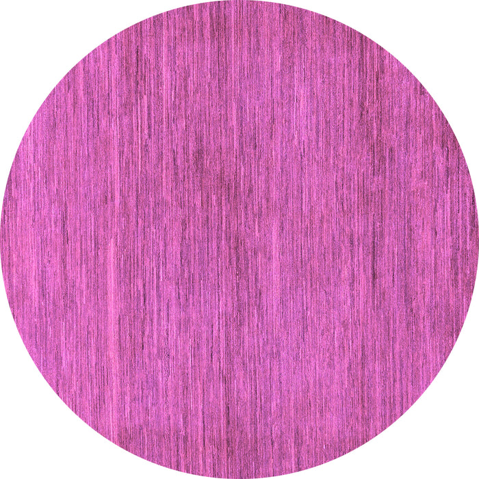 Round Machine Washable Abstract Purple Modern Area Rugs, wshabs117pur