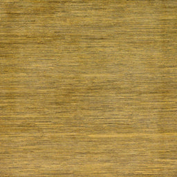 Square Machine Washable Abstract Yellow Rug, wshabs117