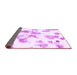 Sideview of Oriental Purple Modern Rug, abs1180pur