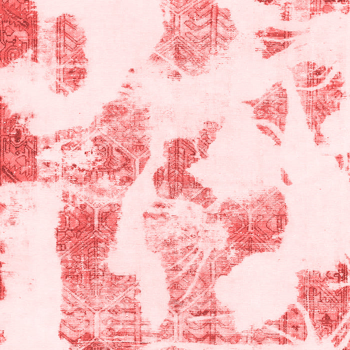 Machine Washable Oriental Red Modern Rug, wshabs1180red