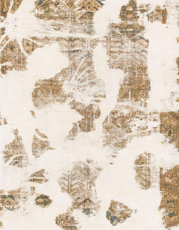 Abstract Brown Oriental Rug, abs1180
