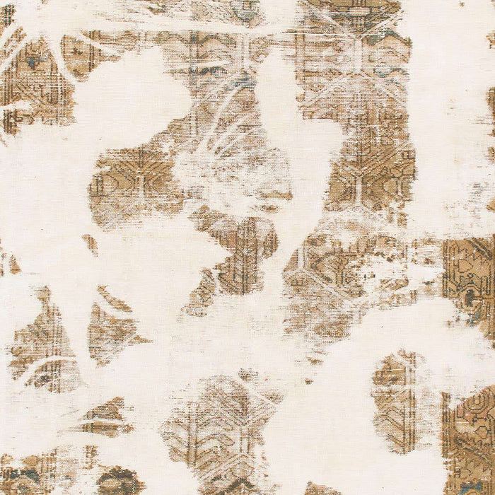 Machine Washable Abstract Brown Sugar Brown Rug, wshabs1180